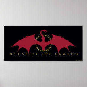 Poster HOUSE of the Dragon   Dragon Graphic