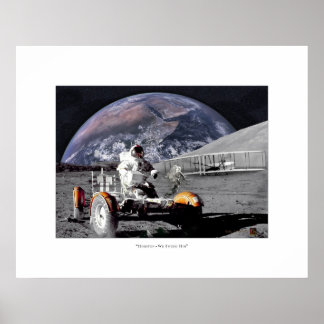 Poster Houston Nous L'Avons Trouvé