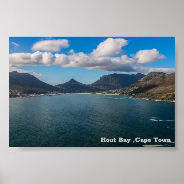Poster Hout Bay. Le Cap (Devant)