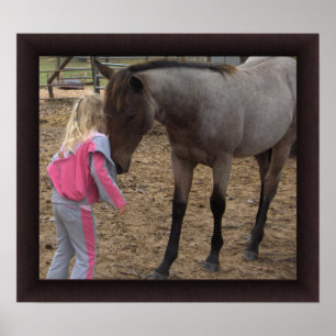 Poster Houx et princesse "meilleurs amis "