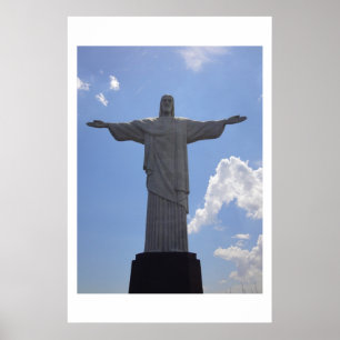 Poster Houx le Christ Corcovado à Rio