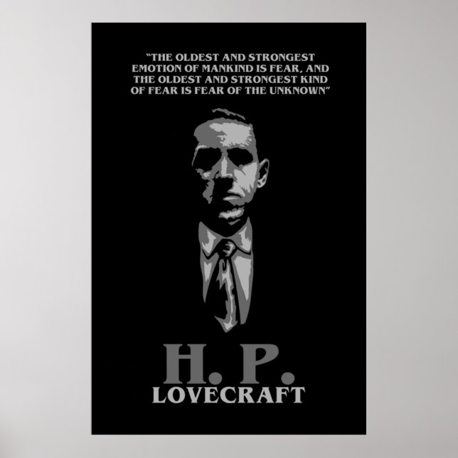 Poster HP Lovecraft (Devant)
