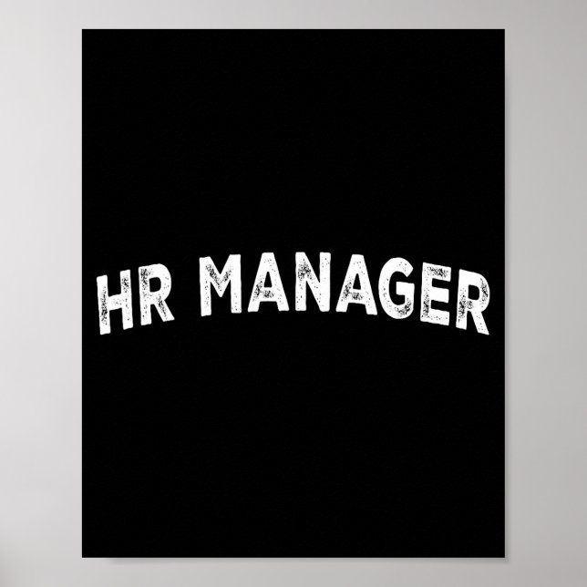 Poster Hr Manager  (Devant)