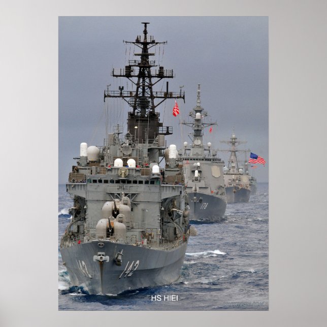 Poster HS Hiei (Devant)