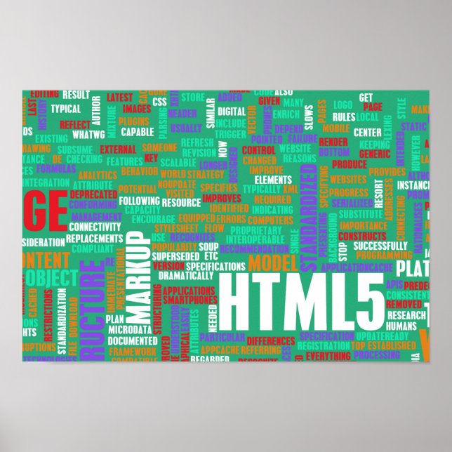 Poster HTML 5 ou HTML5 (Devant)