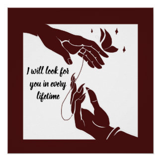 Poster Hua Cheng and Xie Lian hands Tgcf