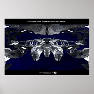 Poster Hub de l'aurore