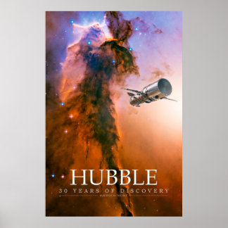 Poster Hubble - 30 ans de découverte