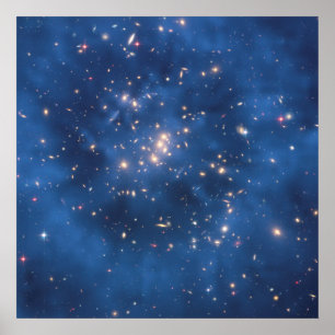 Poster Hubble trouve l'anneau de matière foncée dans le