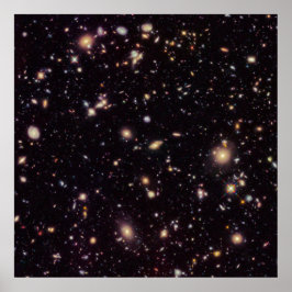 Poster Hubble Ultra Deep Field (HUDF) 2012 [Imprimer]