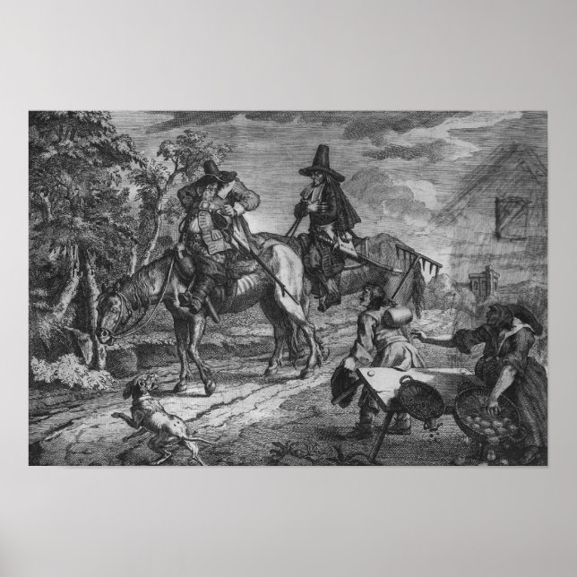 Poster Hudibras Sallies Forth, Plaque II (Devant)