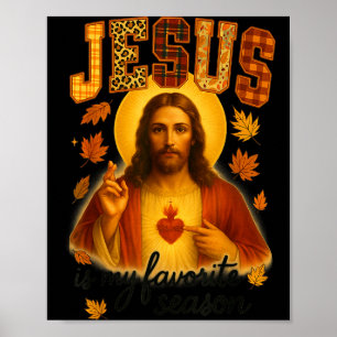 Poster Hugvyn Action de grâce Jésus est ma saison préféré