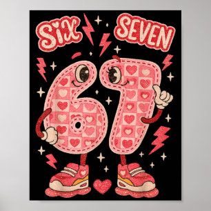 Poster Hugvyn Six Seven Saint-Valentin Amour 67 Préparato