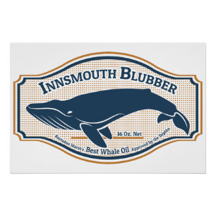 Poster Huile de baleine noire d'Innsmouth