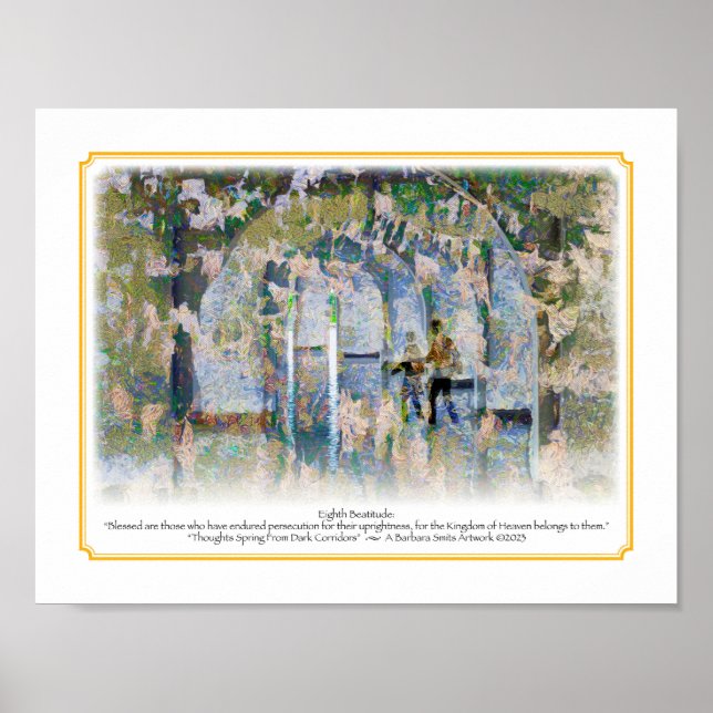 Poster Huitième taille de béatitude 8,5x11 (Devant)