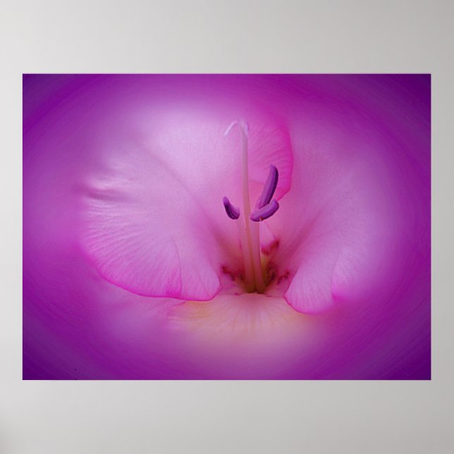 Poster Humeur violette (Devant)