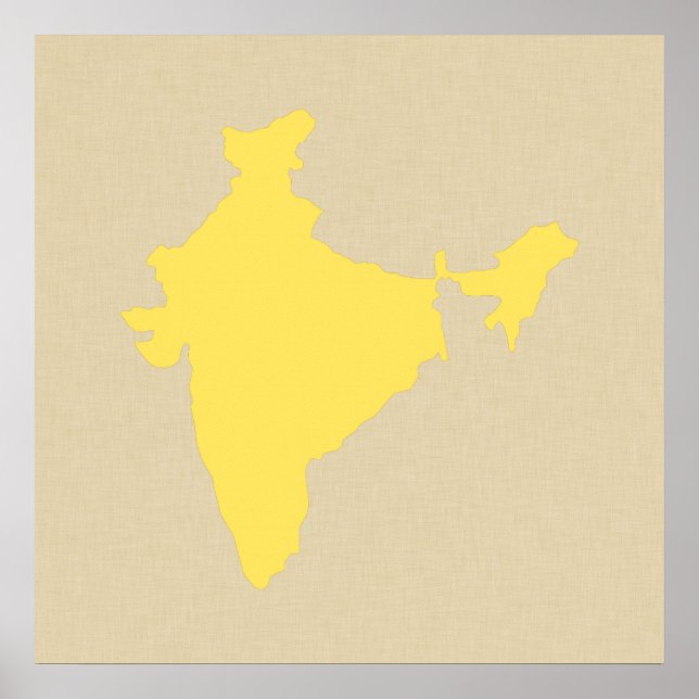 Poster Humeurs d'épices de moutarde Inde (Devant)