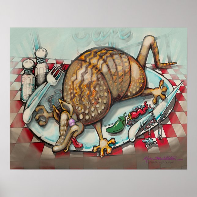 Poster Humour Café (Devant)