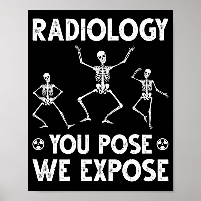 Poster Humour de Dancing Skeletons (Devant)