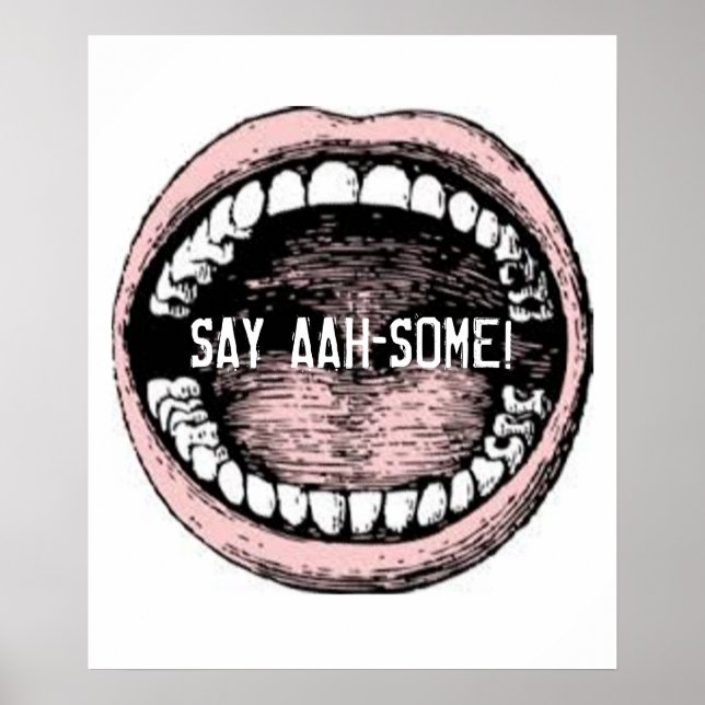 Poster Humour DENTAIRE (Devant)