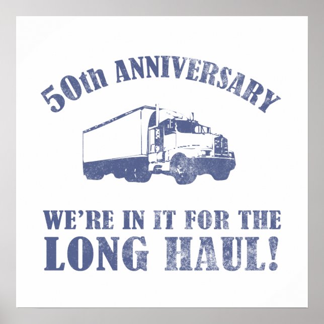 Poster humour du 50e anniversaire (Long Haul) (Devant)