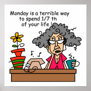 Poster Humour du lundi