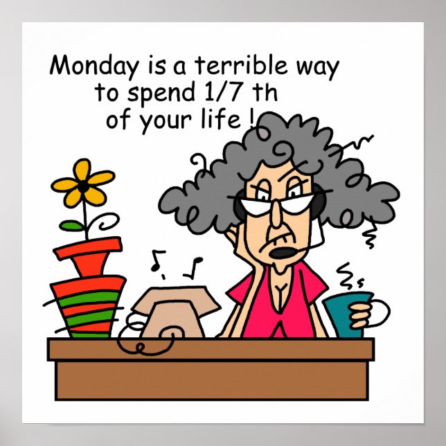 Poster Humour du lundi (Devant)