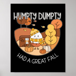 Poster Humpty Dumpty A Eu Une Grande Chute