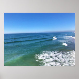 Poster Huntington Beach, Californie