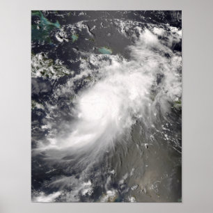 Poster Hurricane Gustav over Hispaniola