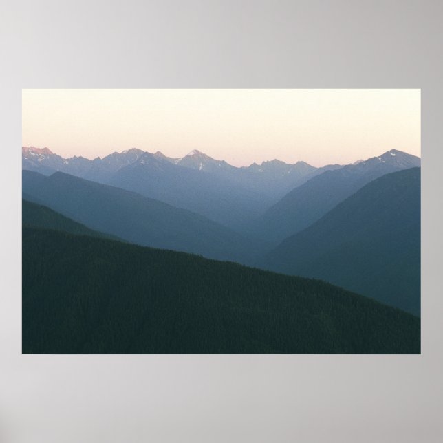Poster Hurricane Ridge (Devant)