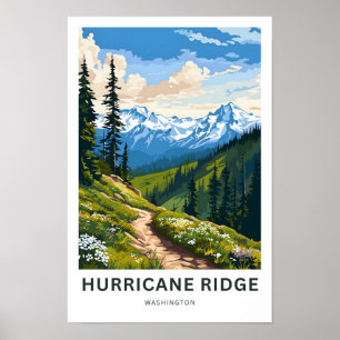 Poster Hurricane Ridge Washington