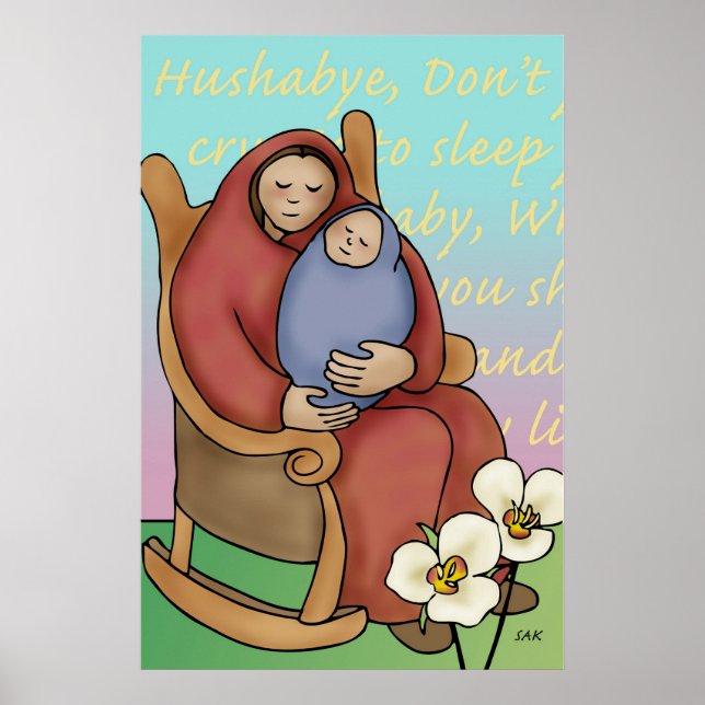 Poster Hushabye Mama (Devant)