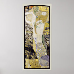 Poster Hydra (aka Water Serpents I) par Gustav Klimt