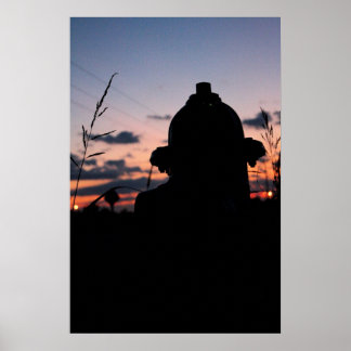 Poster Hydrant caché