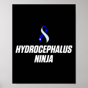 Poster Hydrocéphalie Survivor Ninja Sensibilisation Guerr