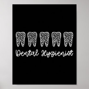 Poster Hygiéniste dentaire   RDH Dentist Dentist Cadeaux 