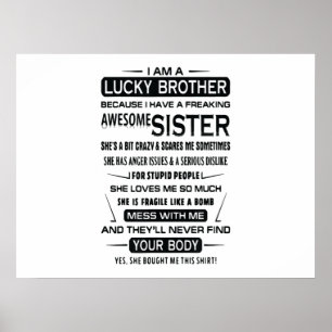 Poster I. A. Lucky Brother Christmas