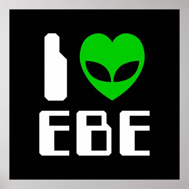 Poster I Alien Heart EBE (Devant)