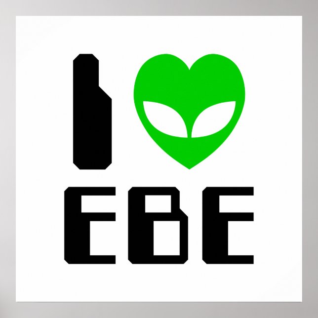 Poster I Alien Heart EBE (Devant)