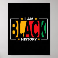 I Am Black History - Enfants Black History Mois