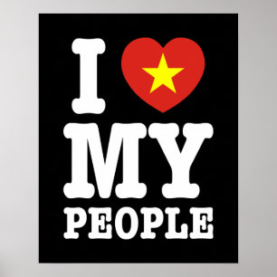 Poster I Heart (Love) My Viet People