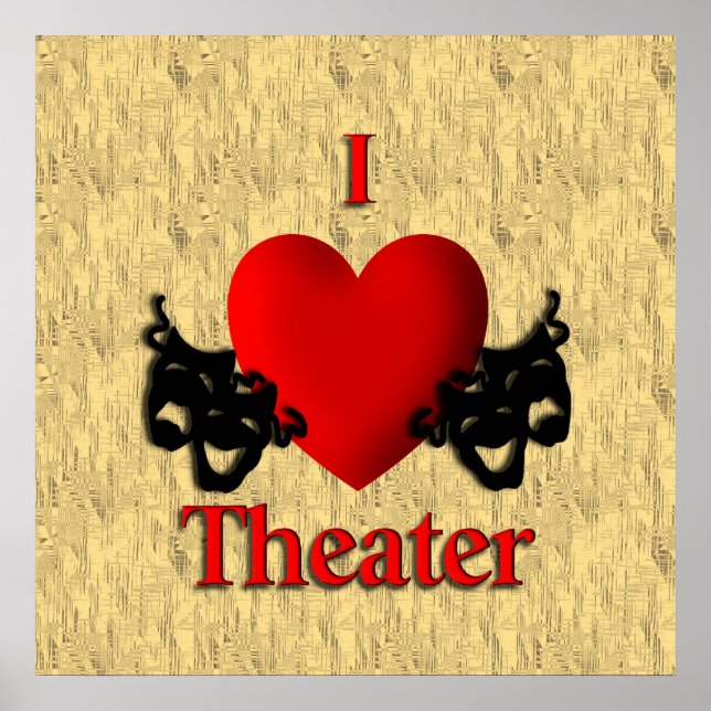 Poster I Heart Theatre (Devant)