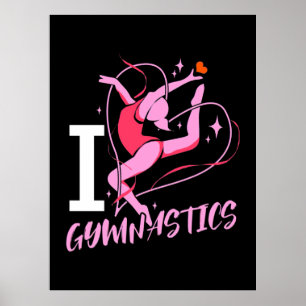 Poster I Love Gymnastique