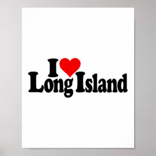 Poster I Love Heart Long Island _1