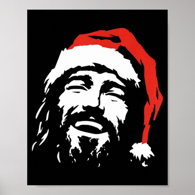 Poster I Love Jesus Christmas Green  (Devant)