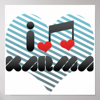 Poster I Love Karma