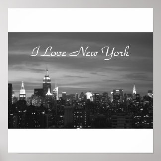 Poster I Love New York Photo Pring