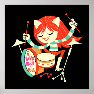 Poster I Love Rock 'n' Roll