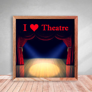 Poster I Love Theatre